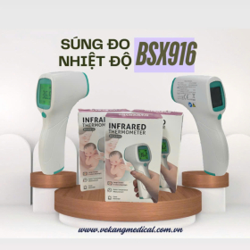 Nhiệt Kế Hồng Ngoại BSX916 Vệ Kang - Đo Thân Nhiệt Chuẩn Y Khoa